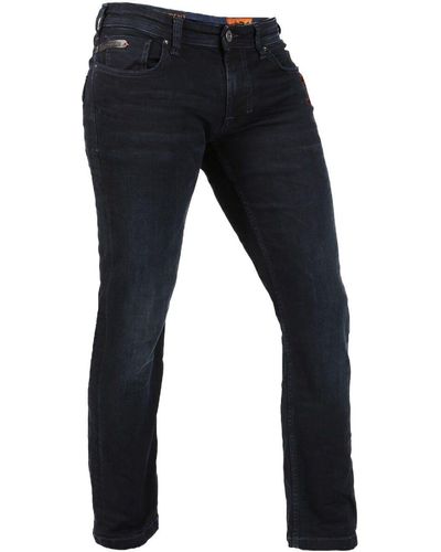 Miracle of Denim Slim-fit-Jeans Thomas Jeanshose mit Stretch - Blau