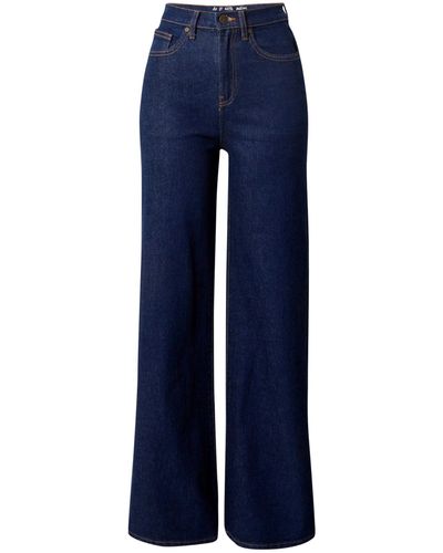 Sisters Point Weite Jeans OWI (1-tlg) Weiteres Detail - Blau