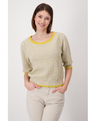 Monari Sweatshirt Pullover - Gelb