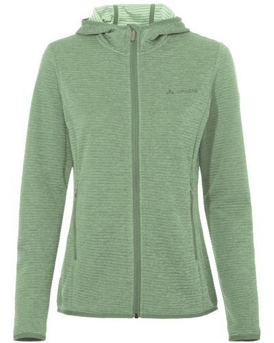 Vaude Outdoorjacke SE Women's Strona Hoody Jacket II (1-St) Klimaneutral kompensiert - Grün