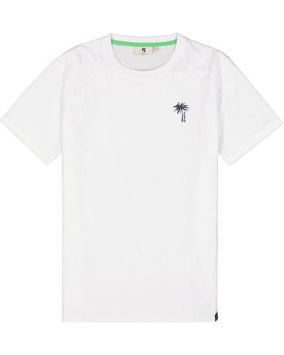 Garcia Kurzarmshirt men`s T-shirt ss - Weiß