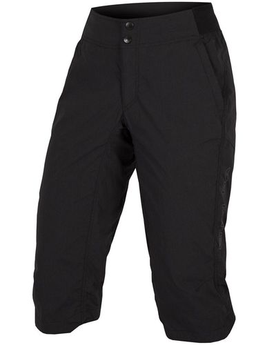 Endura Shorts zwei Hüfttaschen mit Reißverschluss - Schwarz