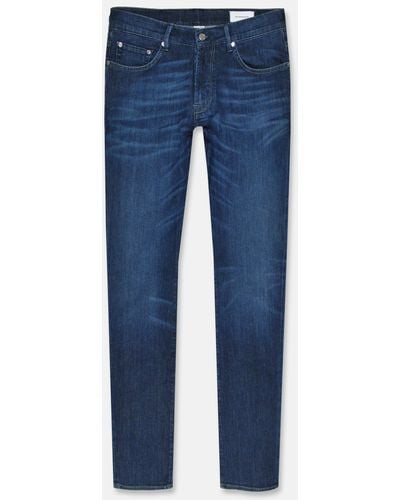 Baldessarini 5-Pocket-Jeans John Iconic Stretch Denim - Blau