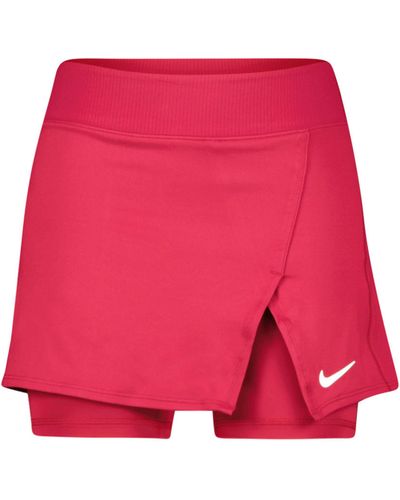 Nike Tennisshort Tennisrock VICTORY (1-tlg) - Rot