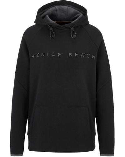 Venice Beach Kapuzensweatshirt Hoodie VB Leny (1-tlg) - Schwarz