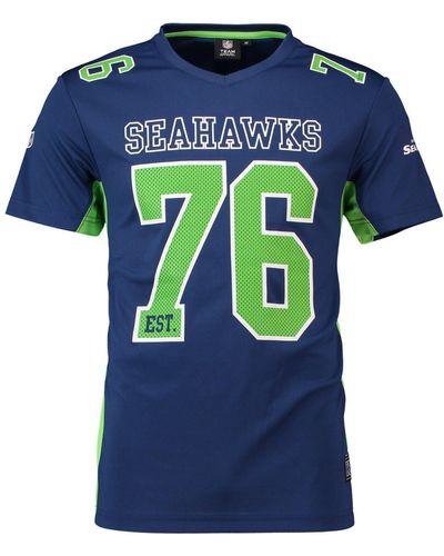 Fanatics Print-Shirt NFL MORO Jersey Seattle Seahawks - Blau