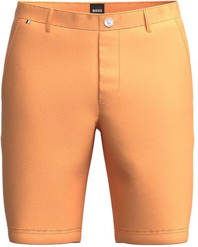 BOSS Shorts Slice-Short (1-tlg) - Orange