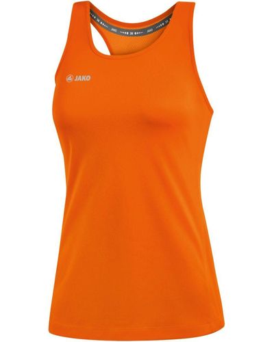 JAKÒ T-Shirt Tanktop Run 2.0 - Orange