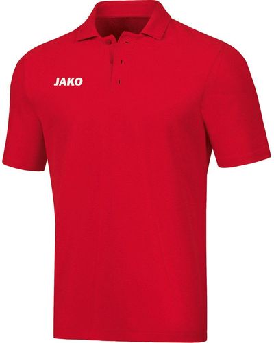 JAKÒ Poloshirt Polo Base - Rot