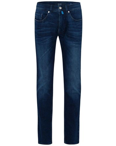 Pierre Cardin 5-Pocket-Jeans Antibes - Blau