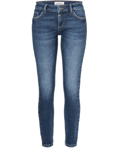 Timezone Slim-fit-Jeans Tight AleenaTZ mit Stretch - Blau