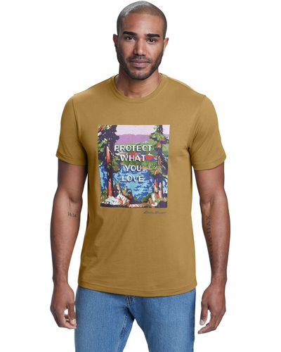 Eddie Bauer Graphic T-Shirt - Protect - Mehrfarbig