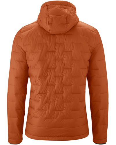 Maier Sports Funktionsjacke Pampero 2.0 M Leichte, warme Jacke für den vielseitigen Outdoor-Einsatz - Orange