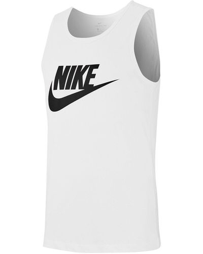 Nike Kurzarmshirt Icon Futura Tanktop default - Weiß