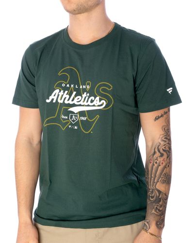 Fanatics T-Shirt Oaklandy Athletics, G 3XL - Grün