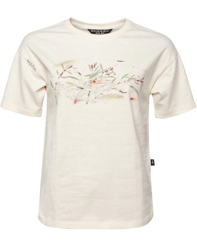 CHILLAZ T-Shirt Leoben Grasses creme - Natur