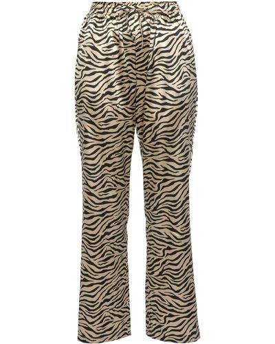 Buffalo Pyjamahose mit schönem Animal-Print - Grau