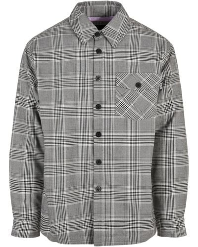 Cayler & Sons & Winterjacke Plaid Out Quilted Shirt Jacket (1-St) - Grau