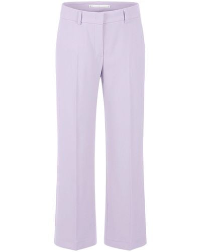 RAFFAELLO ROSSI 5-Pocket-Jeans 7/8 Schlupfhose lila