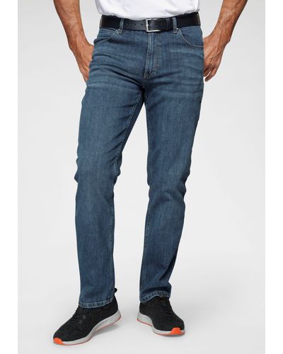 Wrangler Jeans Authentic Straight - Blau