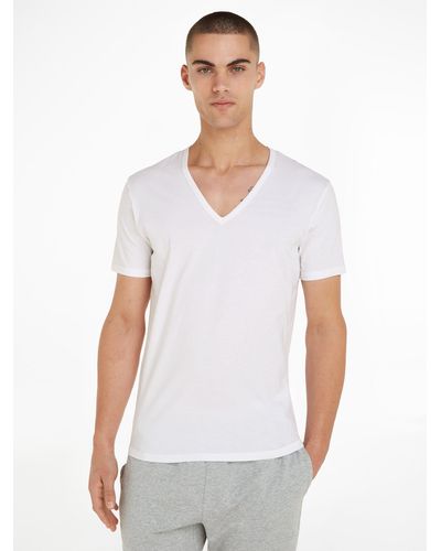 Calvin Klein V-Shirt »Modern Cotton Stretch« (2er-Pack) - Weiß