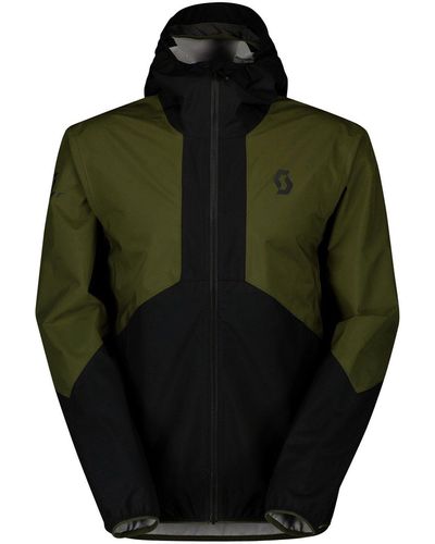 Scott Outdoorjacke Explorair Light Dryo 2,5L Jacke sehr leicht - Grün