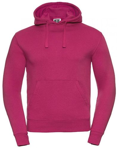 Russell Authentic Hooded Sweat Kapuzenpullover - Pink