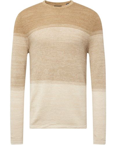Only & Sons Strickpullover Panter (1-tlg) - Natur