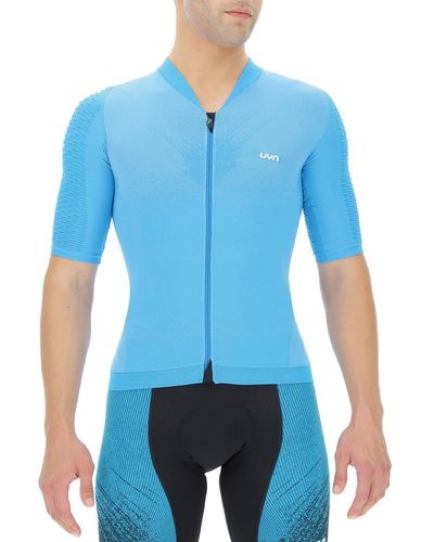 Uyn Kurzarmshirt M Biking Airwing Ow Shirt Short Sleeve - Blau