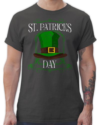 Shirtracer T-Shirt Saint Kostüm Irisch Ireland Irish Leprechaun St. Patricks Day - Grün