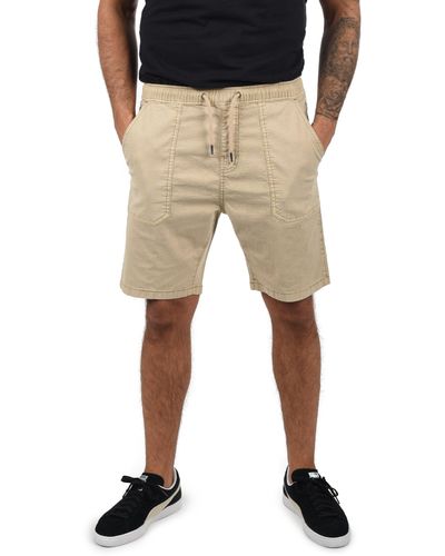 INDICODE Shorts IDFrancesco kurze Hose mit elastischem Bund - Natur
