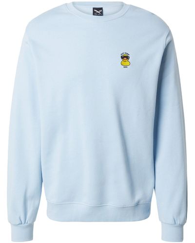 Iriedaily Sweatshirt Lazy Sunny Day (1-tlg) - Blau