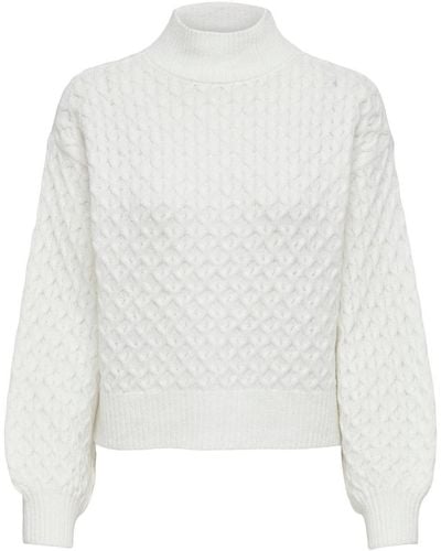 Lyst DE | Grün ONLLITA STRUCTURE LS Sweatshirt ONLY HIGHNECK in KNT