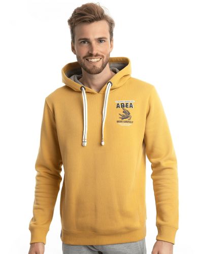 ROADSIGN australia Kapuzensweatshirt Croc - Gelb