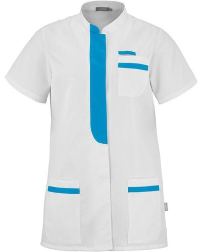 Lafont Langarmhemd Tunika Taillierter Schnitt Kim - Blau