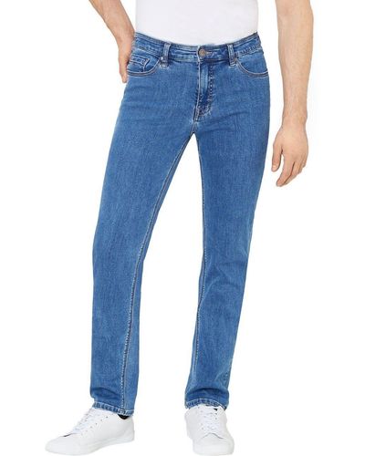 Paddock's Slim-fit-Jeans RANGER PIPE mit Stretch - Blau