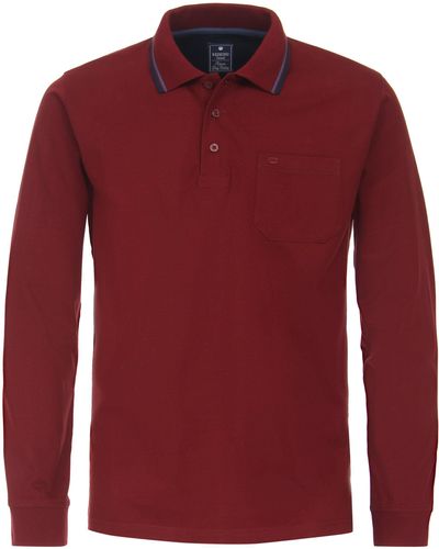 Redmond Sweatshirt andere Muster - Rot