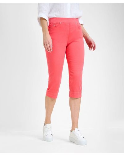 RAPHAELA by BRAX 5-Pocket-Jeans Style PAMINA CAPRI - Rot