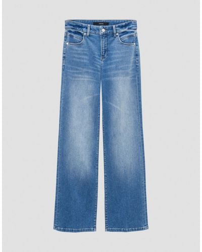 someday. 5-Pocket-Jeans Carie mid ocean blue - Blau