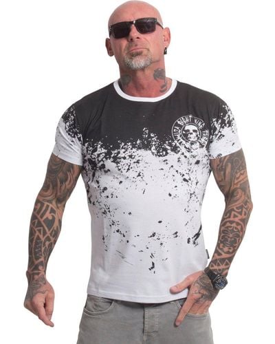 Yakuza T-Shirt Splash Allover - Grau