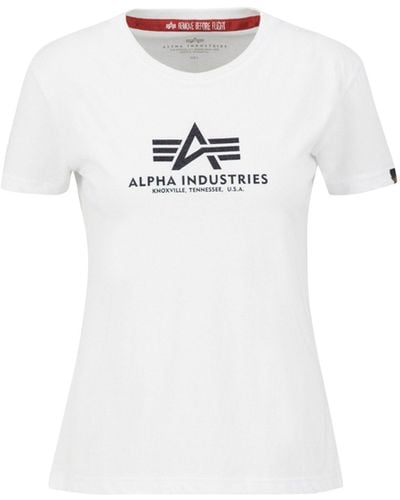 Alpha Industries Shirt Women - Weiß