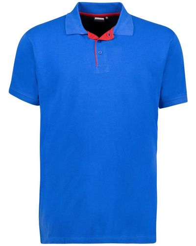 Adamo Poloshirt (1-tlg) in Übergrößen bis 12XL - Blau