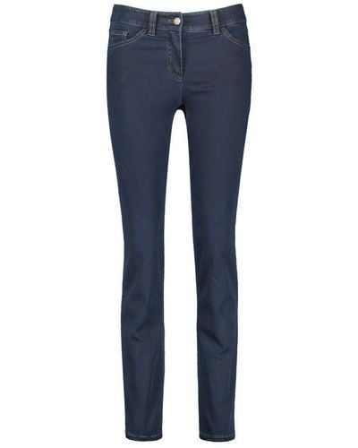 Gerry Weber 5-Pocket-Jeans Best4ME Perfect Fit (92150-67952) von - Blau