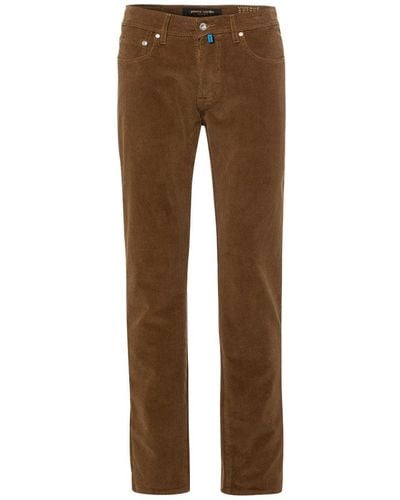 Pierre Cardin 5-Pocket-Jeans LYON brown cord 30947 777.25 - Braun