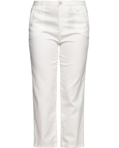 ATT Jeans Stoffhose Star aus hautfreundlichem Lyocell-Mix - Weiß