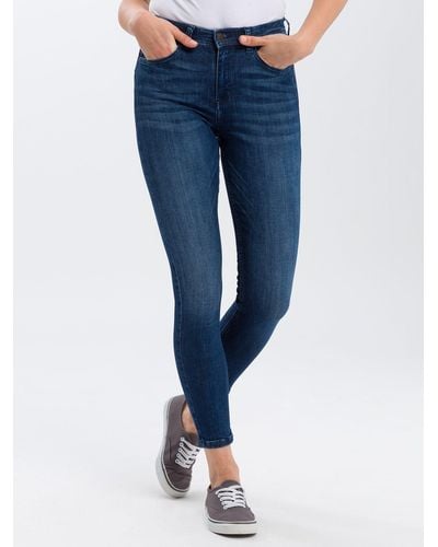 Cross Jeans CROSS ® Skinny-fit-Jeans Judy - Blau