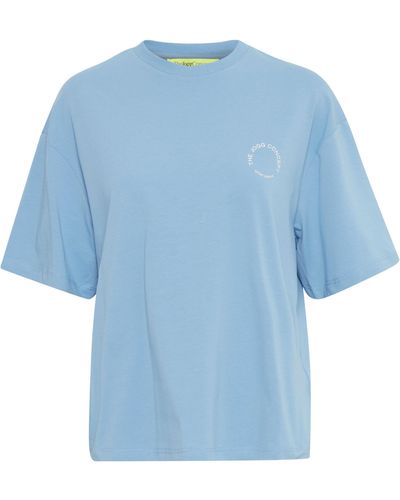 TheJoggConcept T-Shirt JCSIMONA BOX TSHIRT - Blau