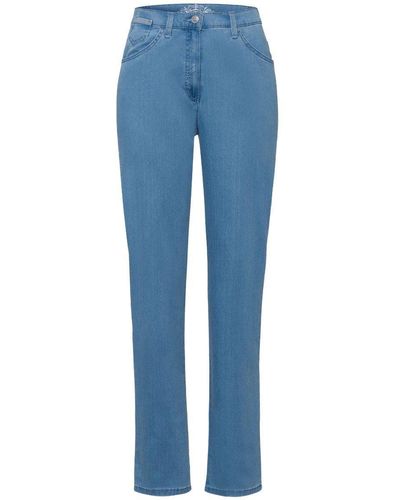 RAPHAELA by BRAX 5-Pocket-Jeans CORRY NEW Comfort Plus 14-6227 von - Blau