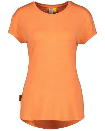 Alife & Kickin Mimmyak A T-Shirt - Orange
