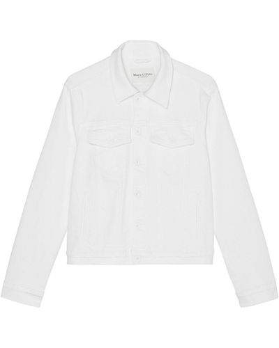 Marc O' Polo Kurzjacke Denim Jacket, fit, regular - Weiß